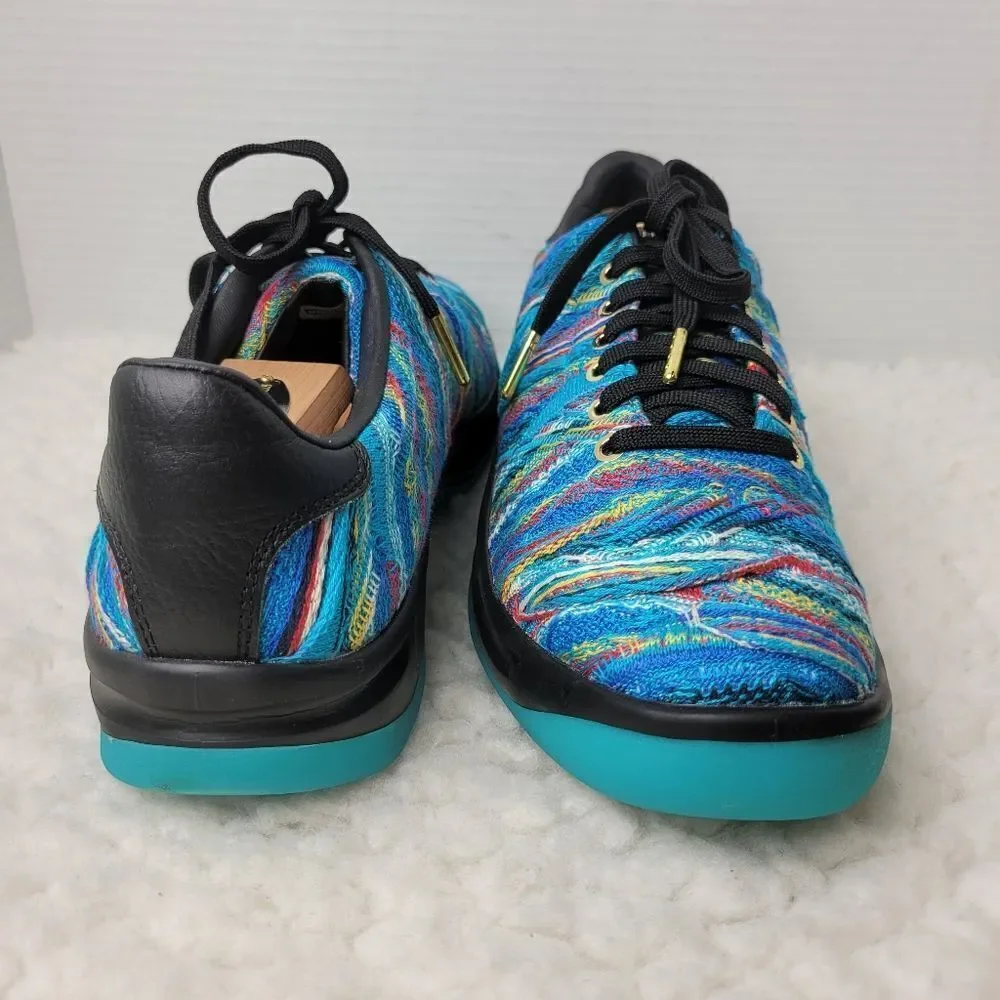 Coogi X Puma Sweater Men's Sneaker Size 9 California Atoll Blue Shoes  Good Cond